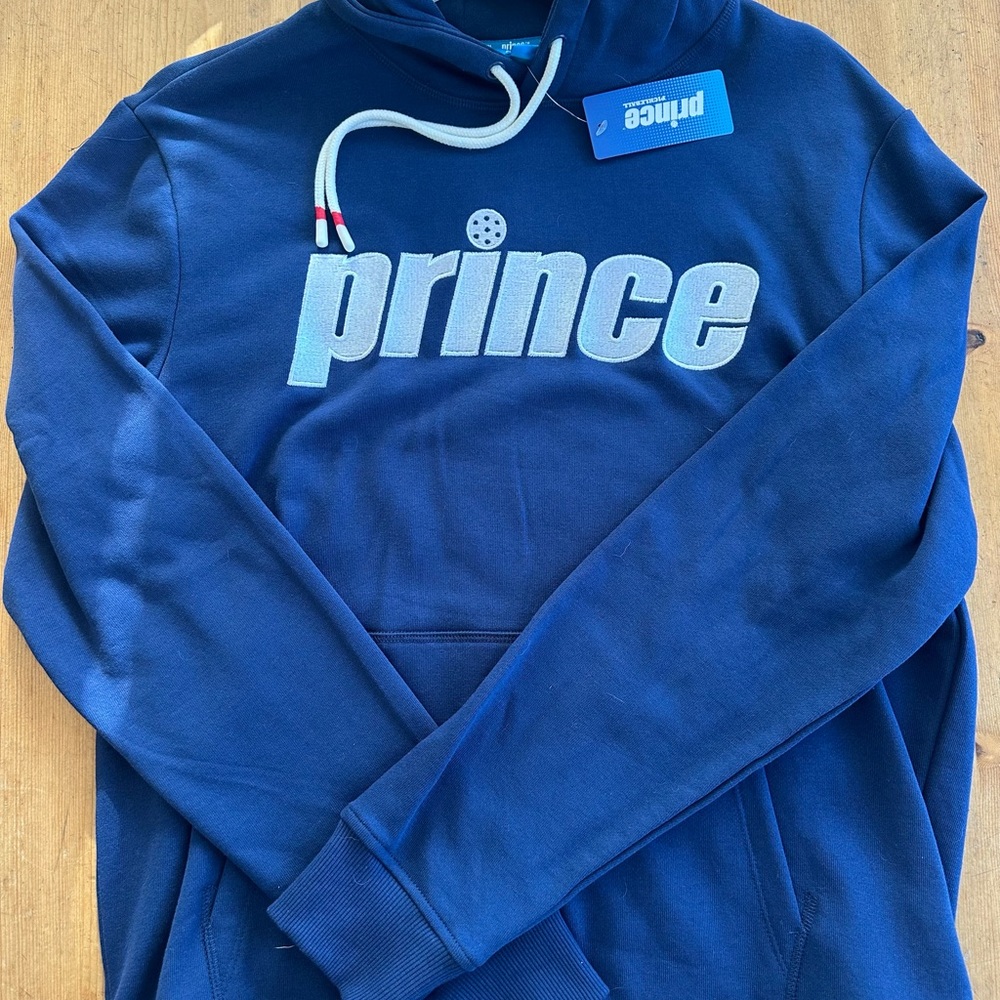Prince Women’s/Men's Blue Pickleball Hoodie hooded sweatshirt